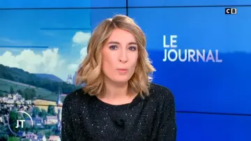 Le pull à sequins de Caroline Delage dans William à midi