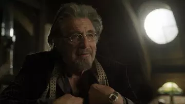 Vintage watch worn by Meyer Offerman (Al Pacino) as seen in Hunters (S01E05)
