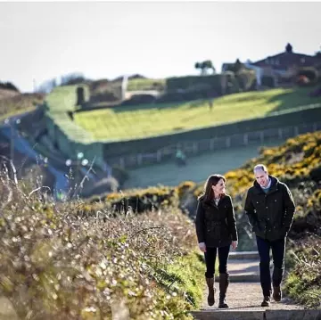 Dubarry of Ireland Friel Utilitaire Veste portée par Catherine, Duchesse de Cambridge Teagasc de la Ferme de Recherche 4 Mars 2020