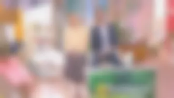 The skirt midi Blue print of Maya Lauqué in The Daily