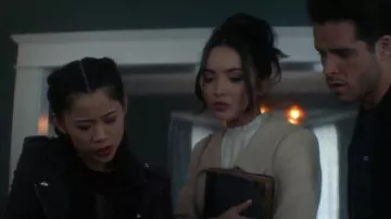 Purple Leather Jacket worn by Georgia 'George' Fan (Leah Lewis) in Nancy Drew Season 1 Episode 15