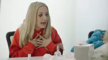 Orange Hoodie worn by Tana Mongeau in the YouTube video TANA by Tana: The Commercial