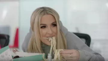 Hooded Sweatshirt worn by Tana Mongeau in the YouTube video TANA by Tana: The Commercial