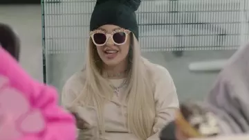 Black Beanie Hat worn by Tana Mongeau in the YouTube video TANA by Tana: The Commercial