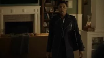 Trench Coat worn by Lynn Pierce (Christine Adams) in Black Lightning Season 3 Episode 15