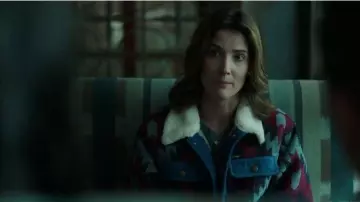 Aztec Jean Jacket worn by Dex Parios (Cobie Smulders) in Stumptown Season  1 Episode 16
