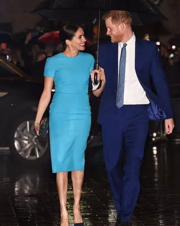 Stella McCartney Lucia Clutch worn by Meghan Markle Endeavor Fund Awards March 5, 2020