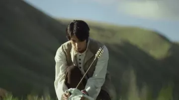 The linen shirt white Jin in BTS (방탄소년단) 'ON' - Official MV