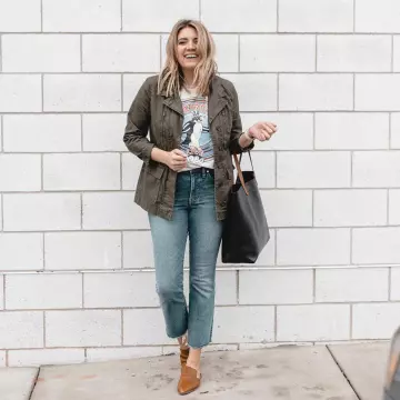 Cargo Veste de Lauren Dix sur l'Instagram account @laurenmdix