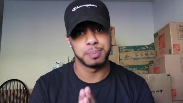 Noir Champion de casquette de baseball de Azerrz dans Lil Yachty RÉAGIT à mon IMPRESSION de lui!!