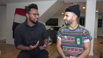 Adidas by Pharrell Williams SOLARHU Pocket Tee worn by Adam Saleh in Meeting My Ex-Best Friend After 5 Years