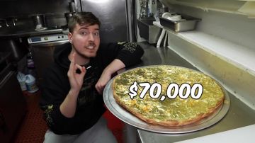 I Ate A $70,000 Golden Pizza, MrBeast Wiki