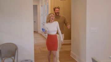 Orange Côtelé Jupe portée par Kristin Cavallari en Très Cavallari Saison 3 Épisode 9