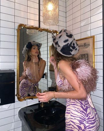 Clyde Chapeau de cow-boy de Kendall Jenner sur Instagram account @kendalljenner 6 Mars 2020