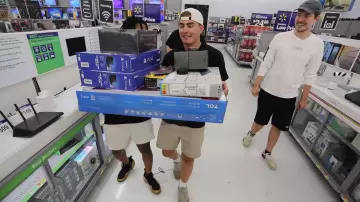 Adidas Originals Shorts worn by MrBeast in the YouTube video Anything You Can Carry, I'll Pay For #2
