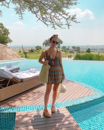 Narina Shorts de Katie Manwaring Gomes sur l'Instagram account @katiesbliss