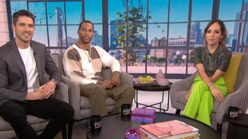 Ganni Lurex Jer­sey Shirt worn by Lilliana Vazquez on E! News March 5, 2020