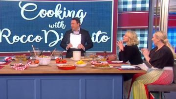 Alice + olivia Pleat­ed Mi­di Skirt worn by Meghan McCain on The View March 6, 2020 