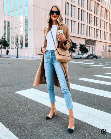 Tejer Cardigan de Amy Jackson en la cuenta de Instagram @fashion_jackson