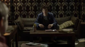 Piped Dressing Gown worn by Sherlock Holmes (Benedict Cumberbatch) in Sherlock Season 1 Episode 1