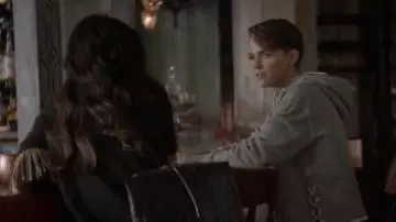 Grey Lace-Up Hood­ie worn by Kate Kane (Ruby Rose) in Batwoman Season 1 Episode 14