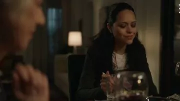 Pol­ka Dot Print Blaz­er worn by Angela Lopez (Alyssa Diaz) in The Rookie Season 2 Episode 13