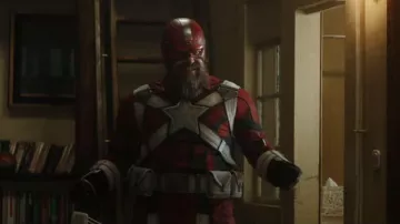 The helmet of Alexei Shostakov / Red Guardian (David Harbour) in Black Widow