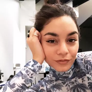 Floral Printed top worn by Vanessa Hudgens on her Instagram account