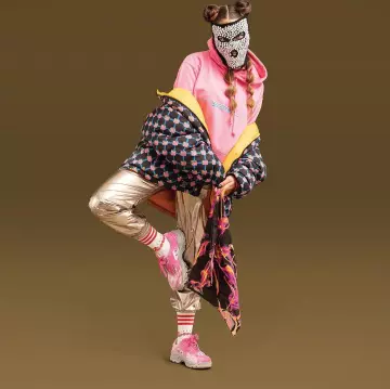 Los calcetines Adidas x Fiorucci que lució Chilla en su cuenta de Instagram @chillaofficiel 