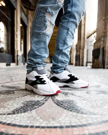 Shoes sneakers Lacoste of Tonton Gibs on his account Instagram @tonton_gibs