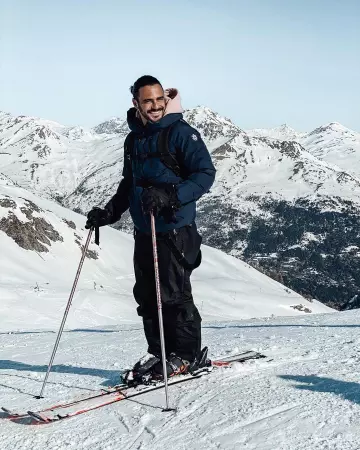 The down jacket, big cold JOTT scope by Benjamin Samat on his account Instagram @benji_samat