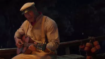 Gorra sailor hat usada por Frank (Dwayne Johnson) como se ve en Jungle Cruise