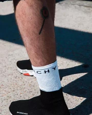 Sneakers Balenciaga Raphael Pepin on his account Instagram @raphoupeps