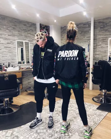 Sneakers Nike Waffle Cardigan Raphael Pepin on his account Instagram @raphoupeps