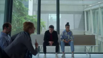 Tie and Dye Lacoste Hoodie worn by Rebeca (Claudia Salas) in Elite (S03E02)