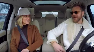 Tricoter un Pull à col Roulé porté par Kristin Cavallari en Très Cavallari Saison 3 Épisode 10