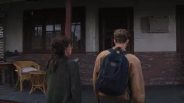 The backpack of Jack Hooper (William Lodder) in the film Go Karts