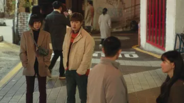 Plaid Wool Blaz­er worn by Jo Yi Seo (Kim Da-mi) in Itaewon Class Season 1 Episode 5