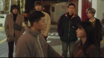 Black Plaid Shirt Coat worn by Ma Hyun Yi (Lee Joo-young) in Itaewon Class Season 1 Episode 5