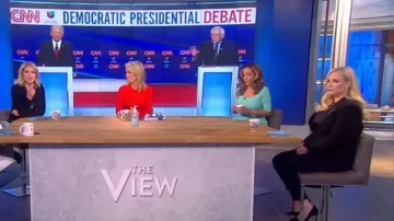 Dolce &gabbana Cady Mi­di Dress worn by Sunny Hostin on The View March 16, 2020