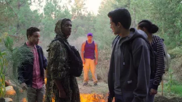 Pro Club Grey Hoodie worn by Ruby Martinez (Jason Genao) in On My Block (S03E08)