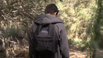 Jansport noir sac à dos comme on le voit Sur Mon Bloc (S03E08)