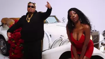 Le pantalon de survêtement Fendi porté par Naza dans le clip Minimum de Dinor RDT