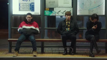 Black 1B60 Tall Boots worn by Jo Yi Seo (Kim Da-mi) in Itaewon Class Episode 9