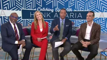 A.L.C. Hendrick Blazer usado por Jill Martin en Today March 13, 2020