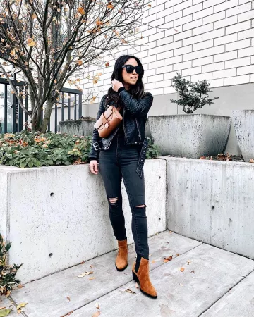 Skinny Jeans Black de Crystalin Da Silva en la cuenta de Instagram @crystalinmarie