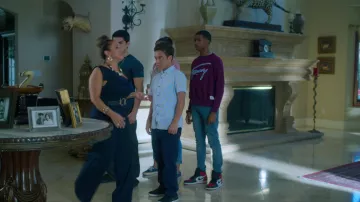 Nike Jordan sneakers worn by Jamal Turner (Brett Gray) as seen in On My Block (S03E01)
