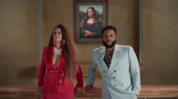 Rose Ceinture Blazer porté par arc-en-ciel Johnson (Tracee Ellis Ross), en black-ish Saison 6 Épisode 18