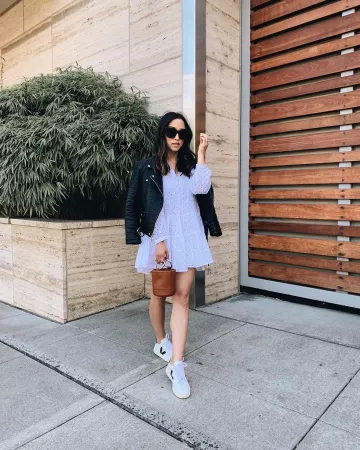 Mi­ni Dress of Crystalin Da Silva on the Instagram account @crystalinmarie