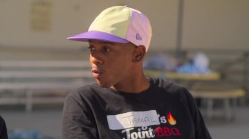 New Era Pastel Hat Cap porté par Jamal Turner (Brett Gris) Sur Mon Bloc (S03E03)